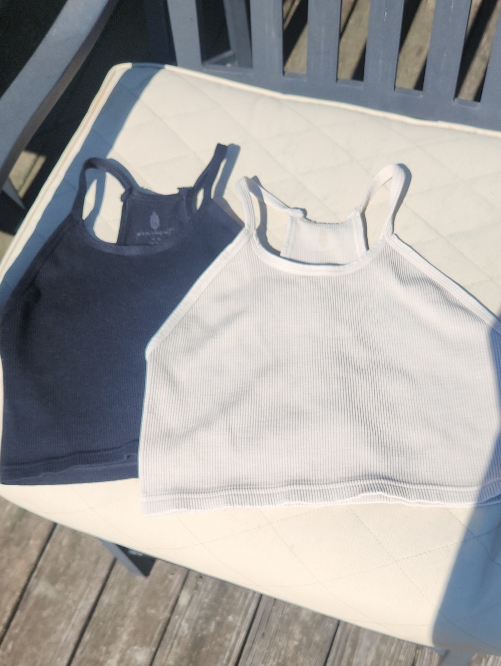 Free People Happiness Runs Cropped  Bras (Set of 2), Size XL
